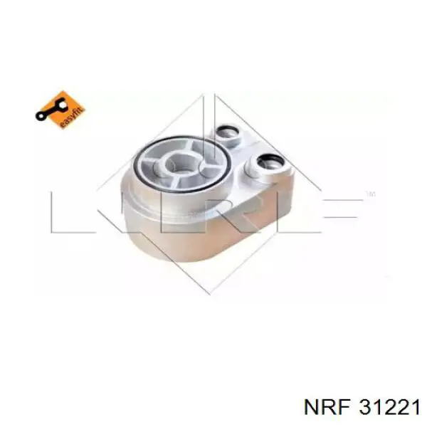 Купить 31221 NRF Радиатор масляный (холодильник), под фильтром