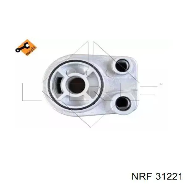 Радиатор масляный (холодильник), под фильтром NRF 31221 цена, от 37.80 USD