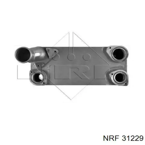 31229 NRF радиатор масляный (холодильник, под фильтром)