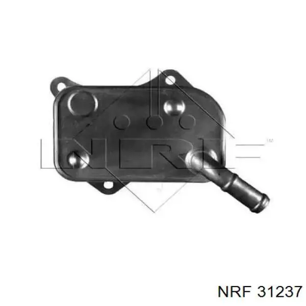 Радиатор масляный (холодильник), под фильтром 31237 NRF