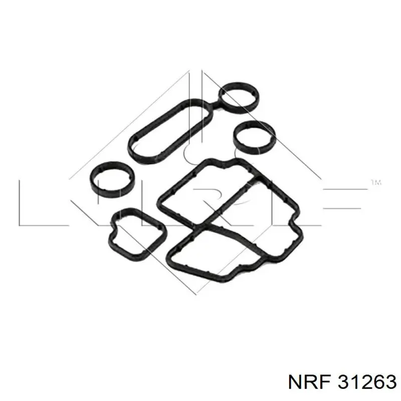 Радиатор масляный (холодильник), под фильтром NRF 31263 цена, от 21.71 USD