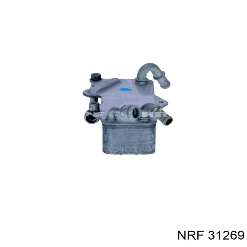 31269 NRF radiador de esfriamento, caixa automática de mudança