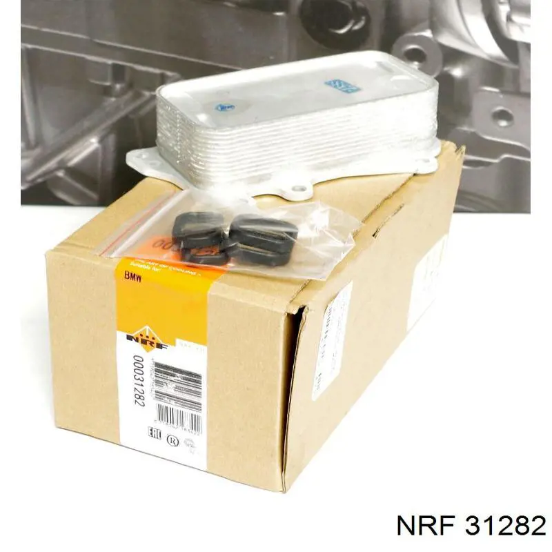 31282 NRF радиатор масляный (холодильник, под фильтром)