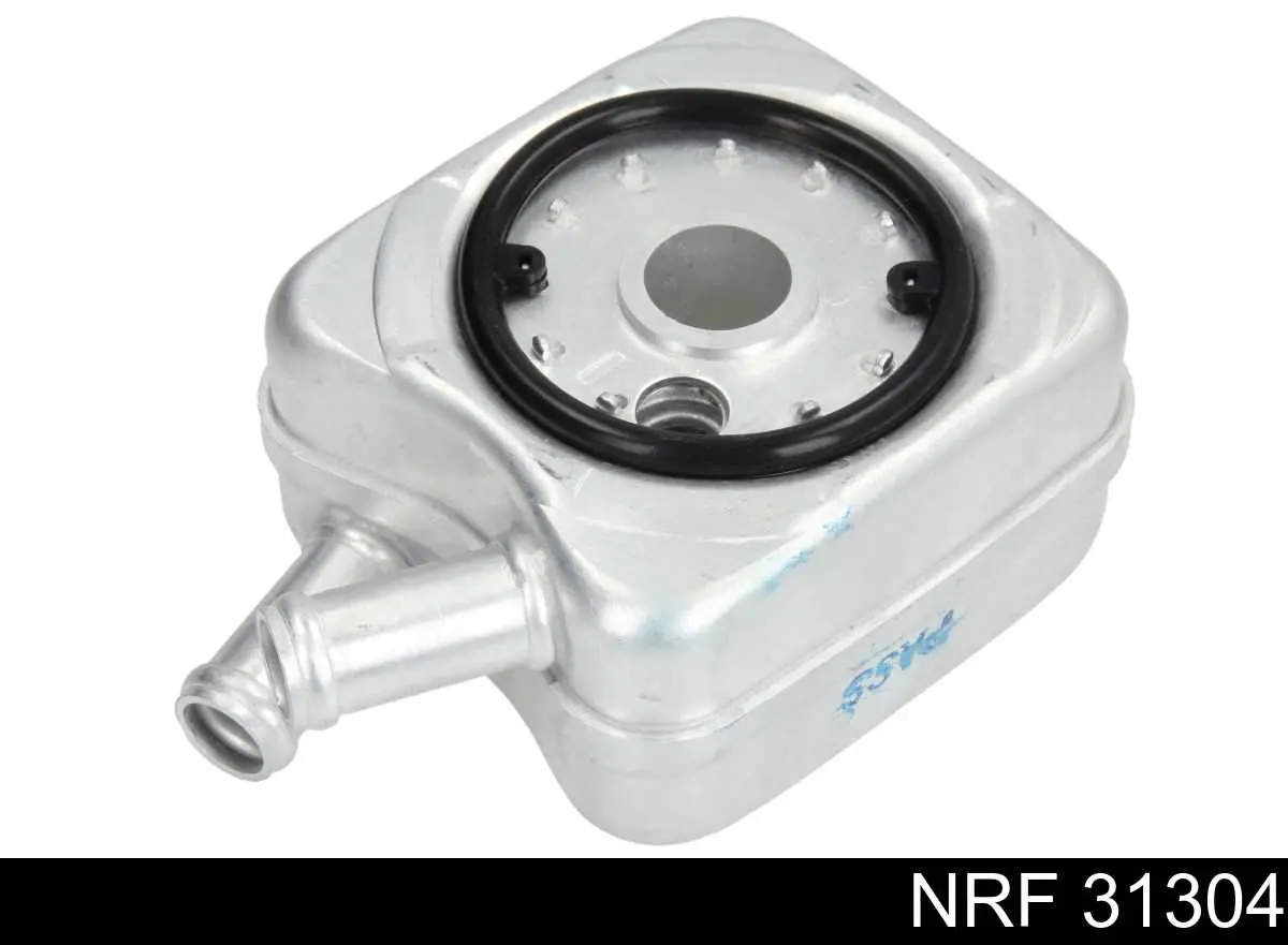 31304 NRF радиатор масляный (холодильник, под фильтром)