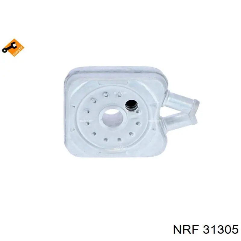 Radiador de aceite, bajo de filtro 31305 NRF