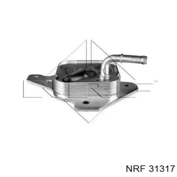 Radiador de aceite, bajo de filtro 31317 NRF