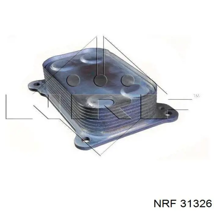 31326 NRF Корпус маслофильтра
