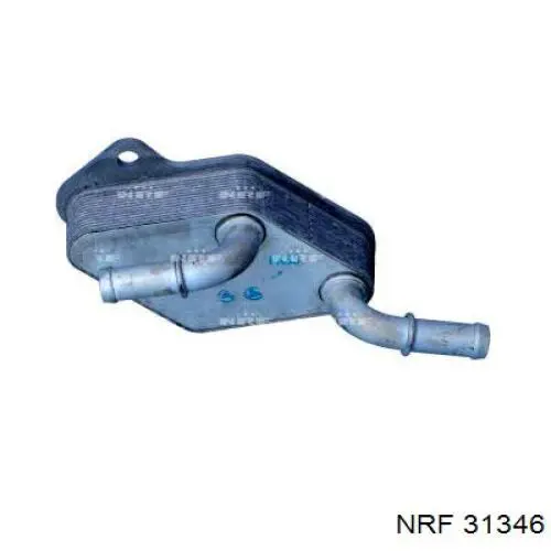 Radiador de aceite, bajo de filtro 31346 NRF