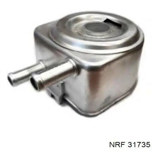 Купить 31735 NRF Радиатор масляный (холодильник), под фильтром
