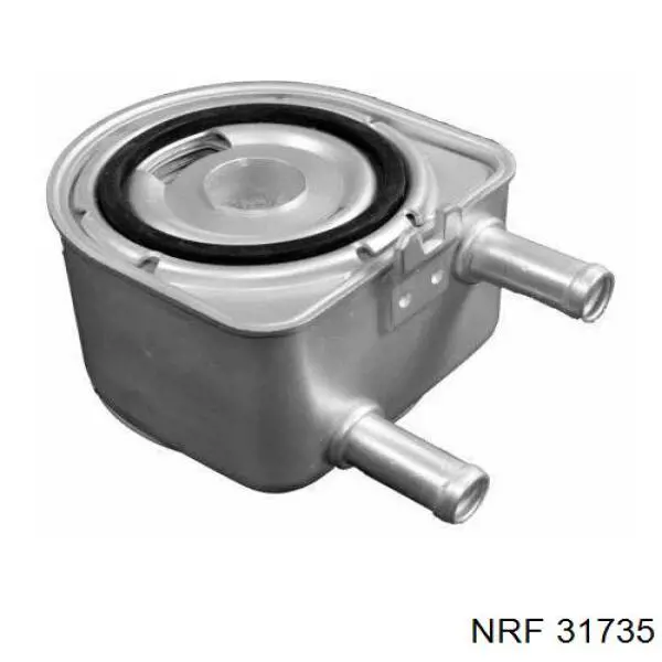 31735 NRF Радиатор масляный (холодильник) под фильтром