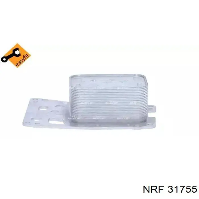 Радиатор масляный (холодильник), под фильтром на MINI Clubman R55