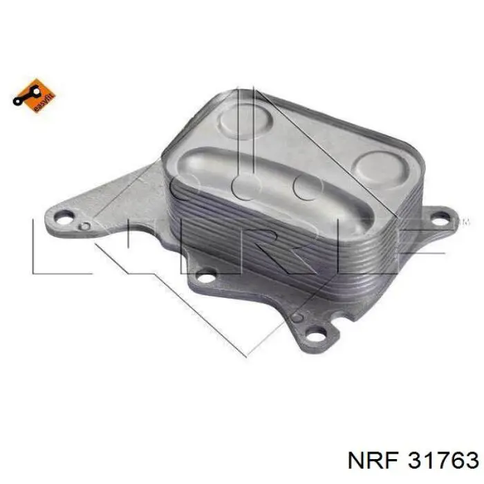 31763 NRF radiador de óleo (frigorífico, debaixo de filtro)