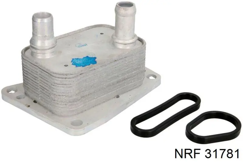 31781 NRF радиатор масляный (холодильник, под фильтром)