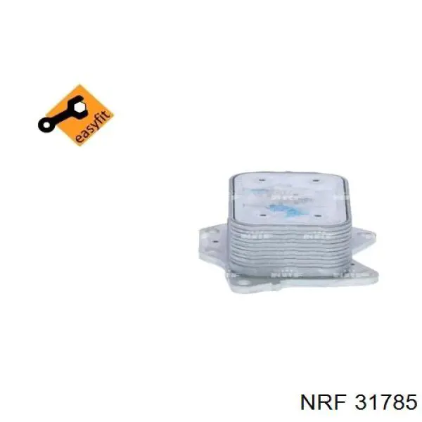 Radiador de aceite, bajo de filtro 31785 NRF