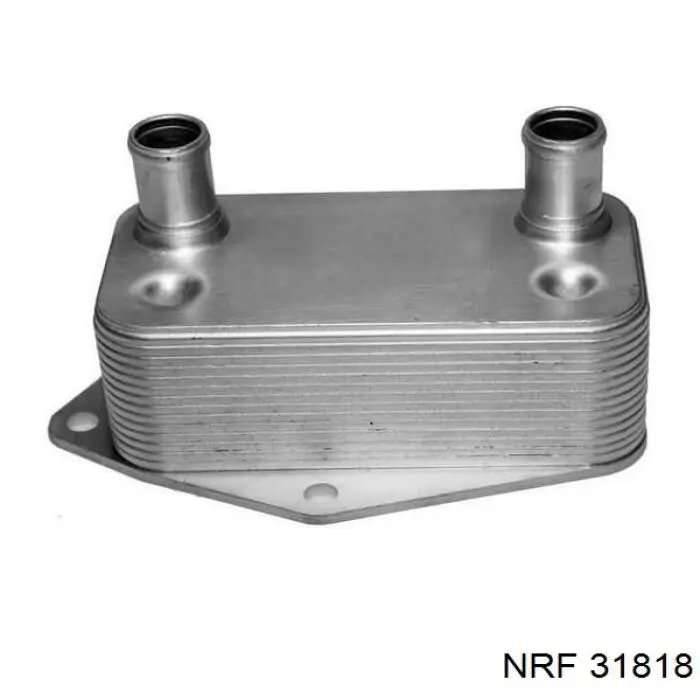 Radiador de aceite, bajo de filtro 31818 NRF