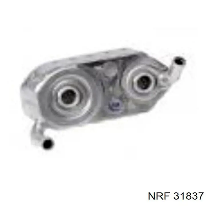 31837 NRF radiador de óleo (frigorífico, debaixo de filtro)