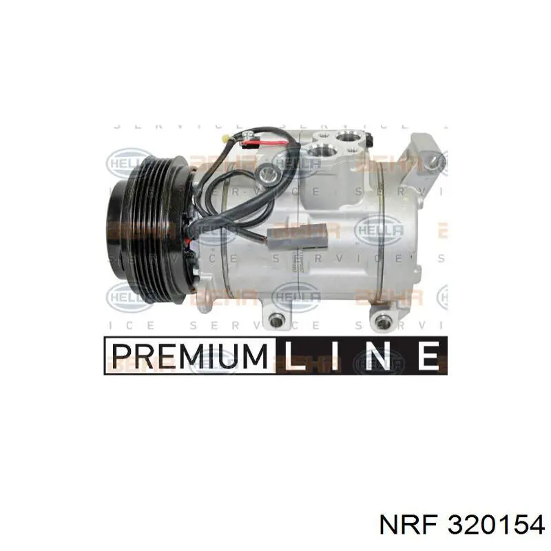 Compresor de aire acondicionado 320154 NRF
