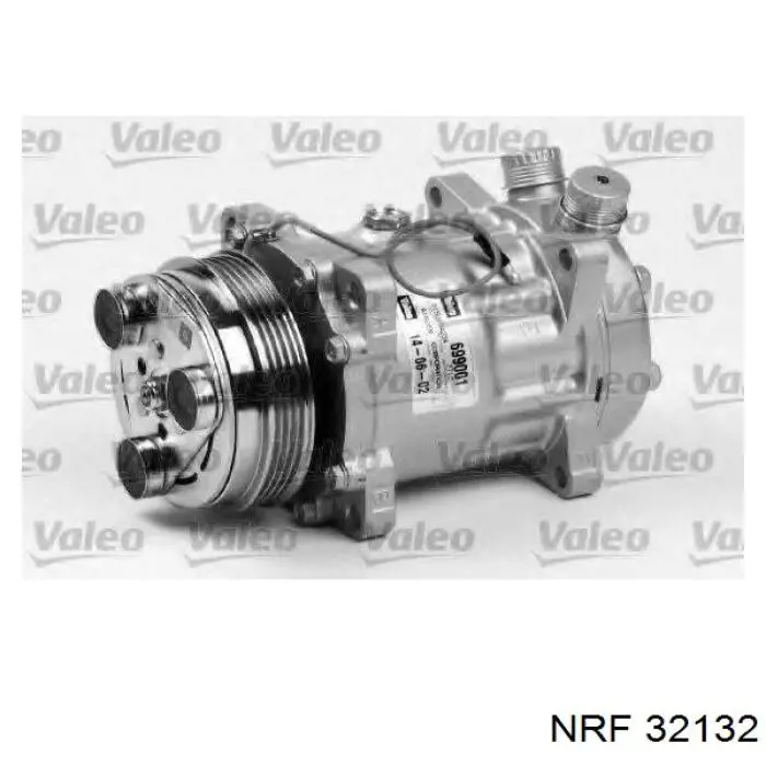 Компрессор кондиционера 813630 VALEO