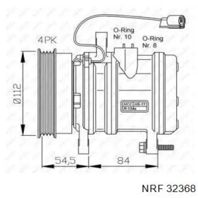 32368 NRF компрессор кондиционера