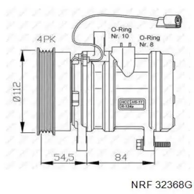 32368G NRF компрессор кондиционера