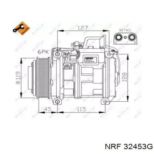 KTT060016 Thermotec Компрессор хладагента