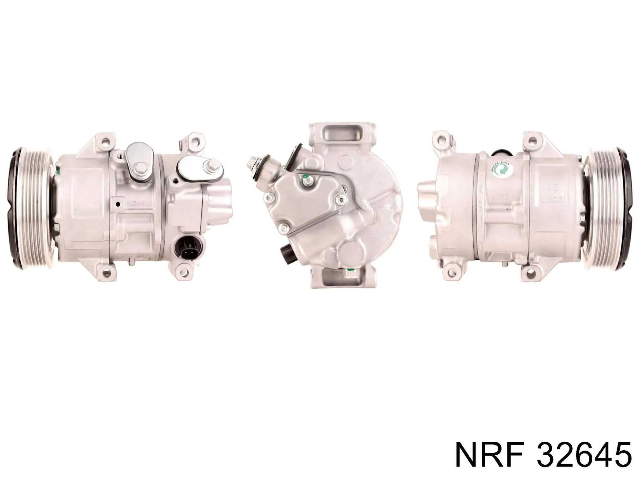 32645 NRF Компрессор хладагента