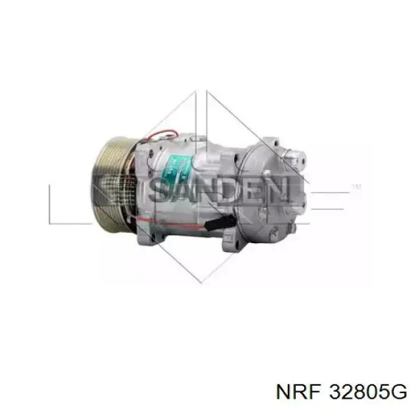 Компрессор кондиционера SD7H157830 Sanden