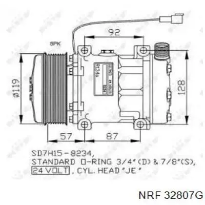 SD7H158234 Sanden 