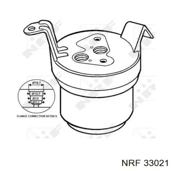 Осушитель кондиционера NRF 33021 цена, от 26.13 USD