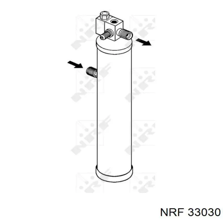 Receptor-secador del aire acondicionado 33030 NRF