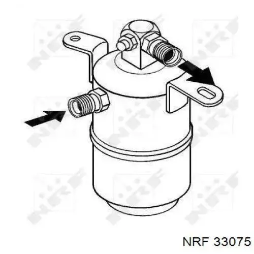33075 NRF ресивер-осушитель кондиционера