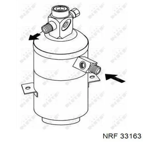 Осушитель кондиционера 33163 NRF