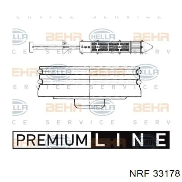 Осушитель кондиционера NRF 33178 цена, от 15.65 USD
