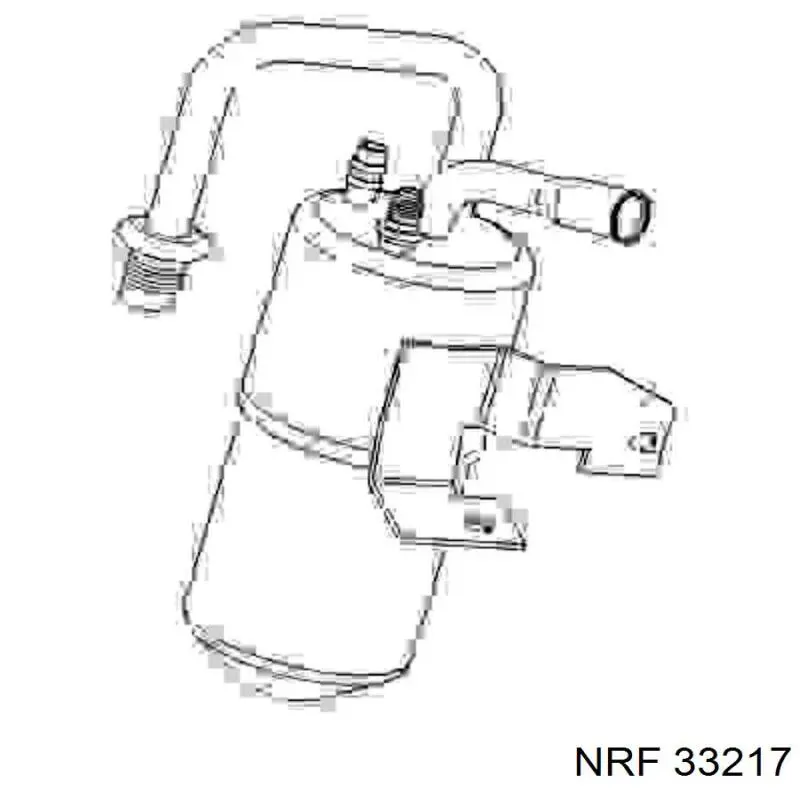 33217 NRF ресивер-осушитель кондиционера