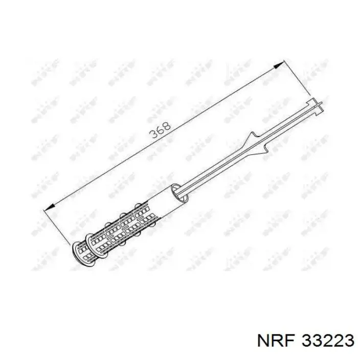 33223 NRF ресивер-осушитель кондиционера