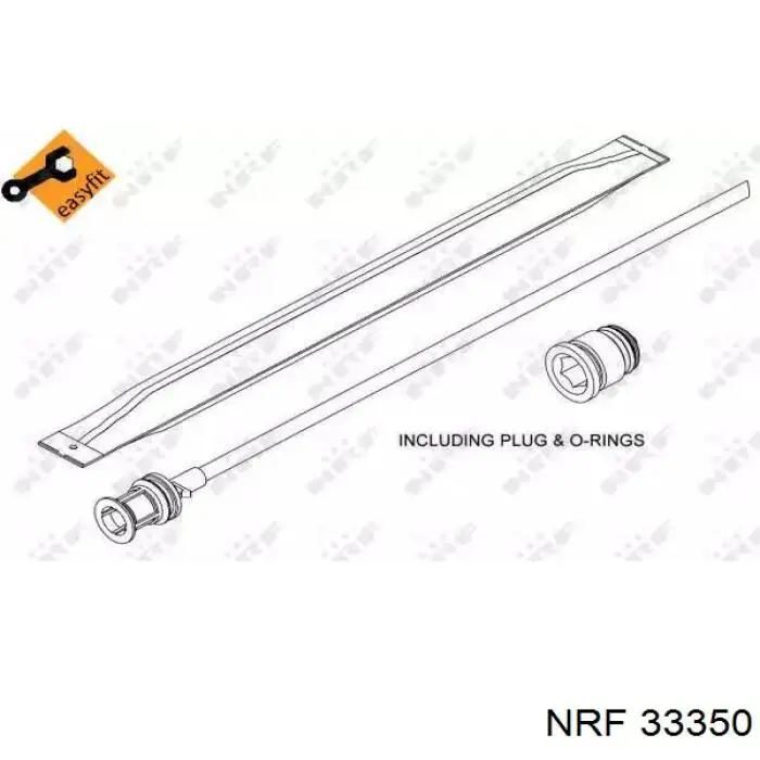 33350 NRF ресивер-осушитель кондиционера