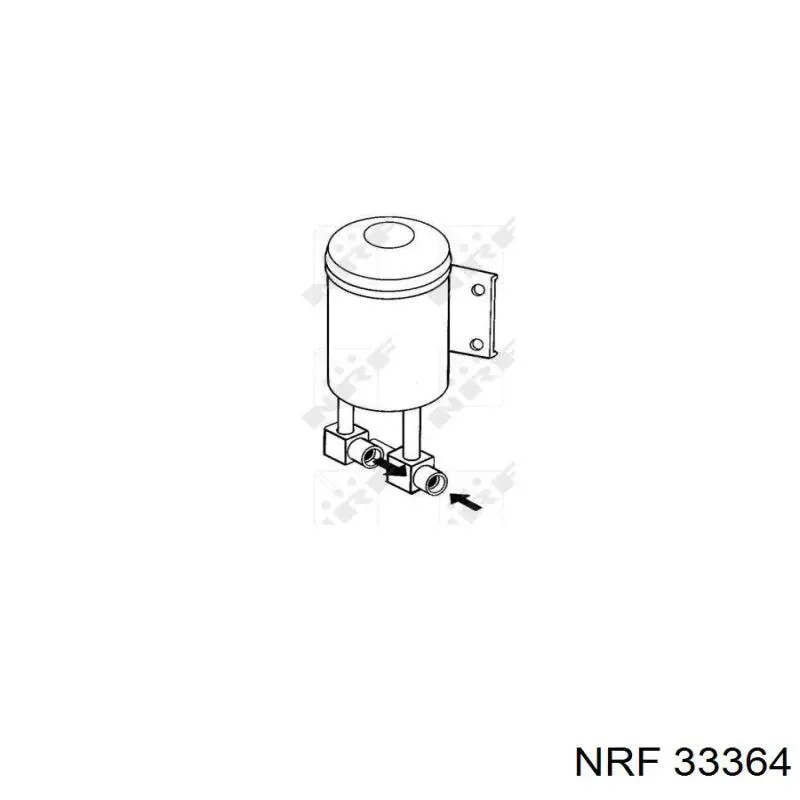 Купить 33364 NRF Осушитель кондиционера