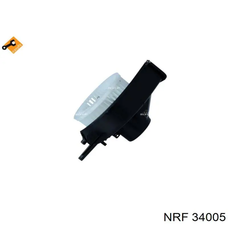 Купить 34005 NRF Электродвигатели (электродвигатель отопителя) или розетка прицепа штепсельная