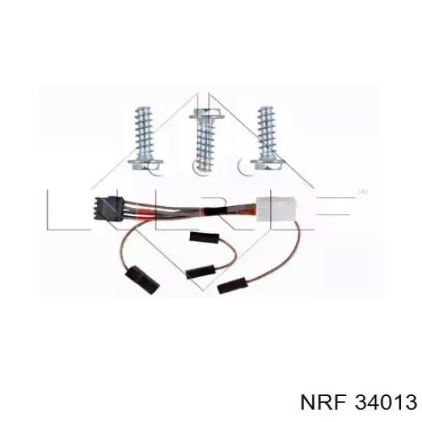 Моторчик печки NRF 34013