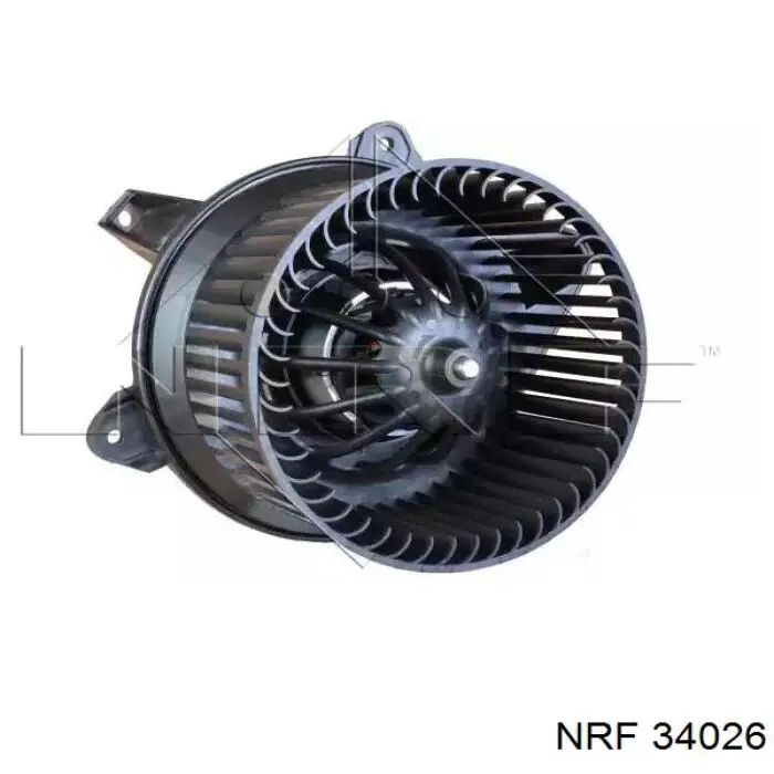 Мотор вентилятора печки (отопителя салона) на Fiat Doblo 119