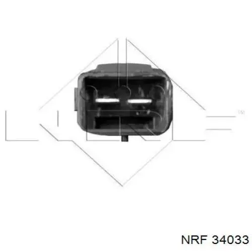 Купить 34033 NRF Электродвигатели (электродвигатель отопителя) или розетка прицепа штепсельная