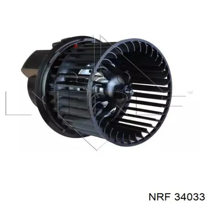 34033 NRF вентилятор печки