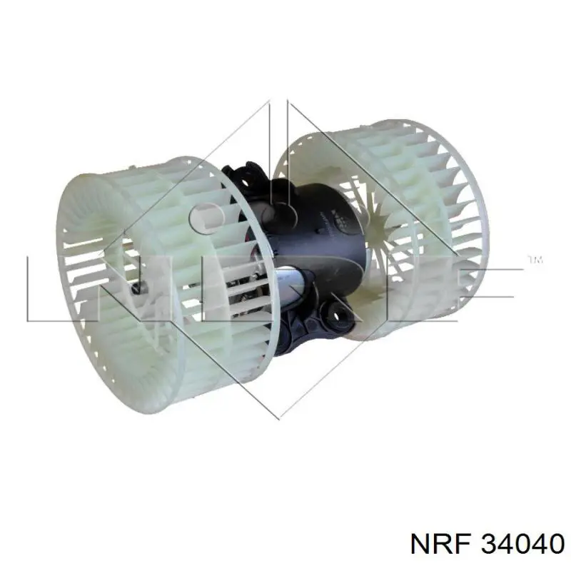Motor eléctrico, ventilador habitáculo 34040 NRF
