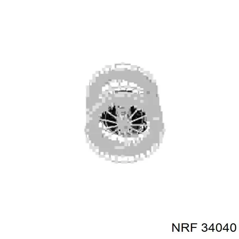 Моторчик печки NRF 34040