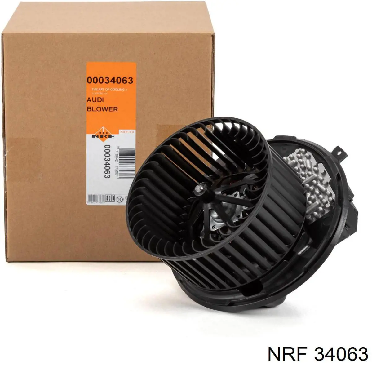Motor eléctrico, ventilador habitáculo 34063 NRF