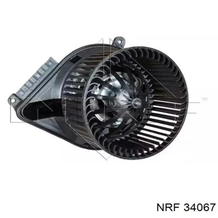 34067 NRF вентилятор печки