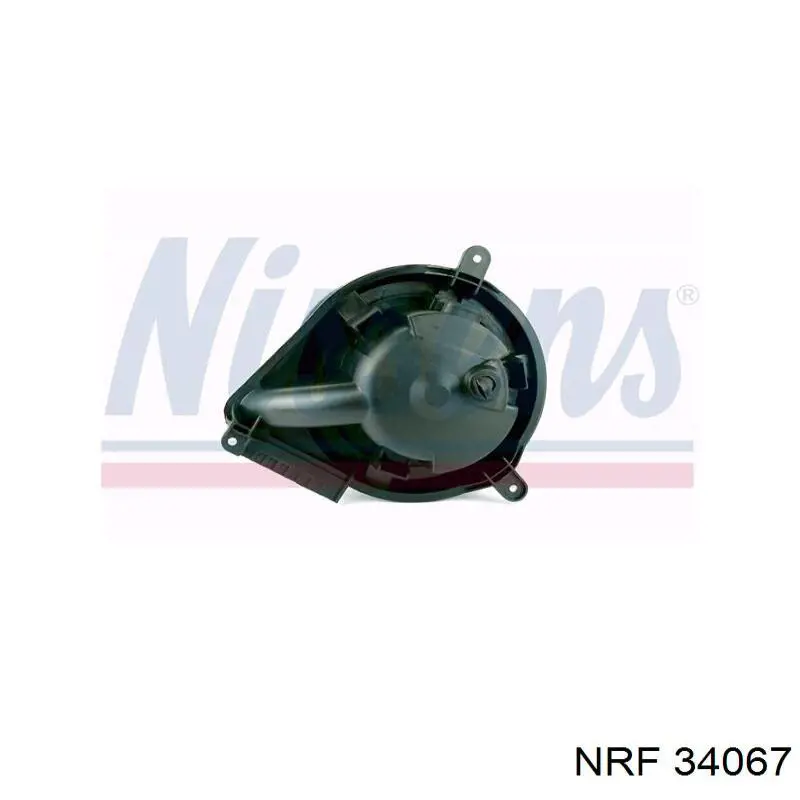 Вентилятор печки 34067 NRF