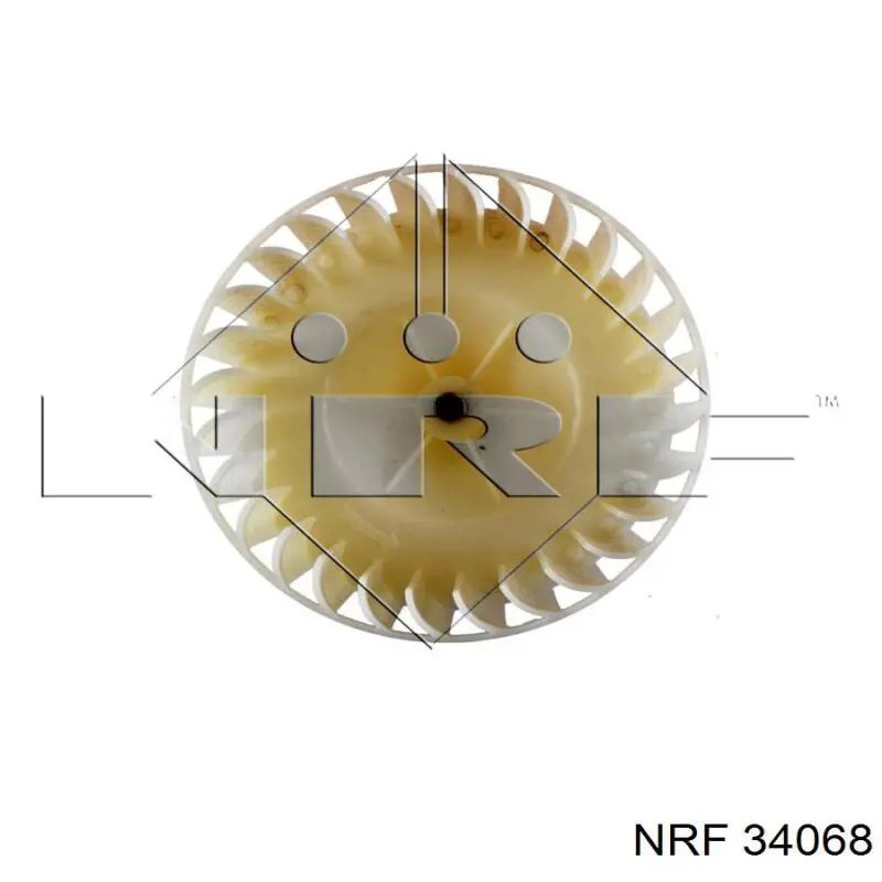 34068 NRF Электромотор печки