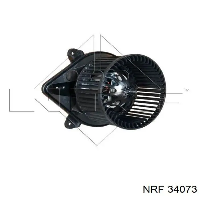 Вентилятор печки 91158687 Renault (RVI)