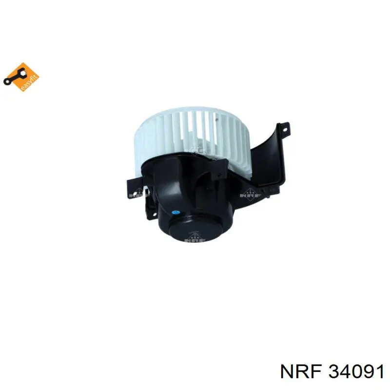 Motor eléctrico, ventilador habitáculo 34091 NRF